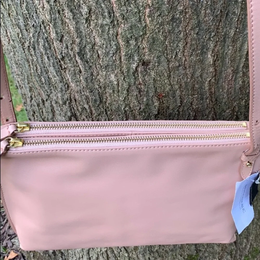 Banana Republic Leather Shoulder Bag in Neutral NWTs
